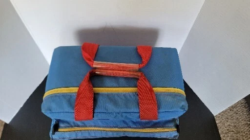 Мягкая дорожная сумка Nintendo NES Z-Bag чехол для переноски консоли 1988 винтажный  - Изображение 2 из 4