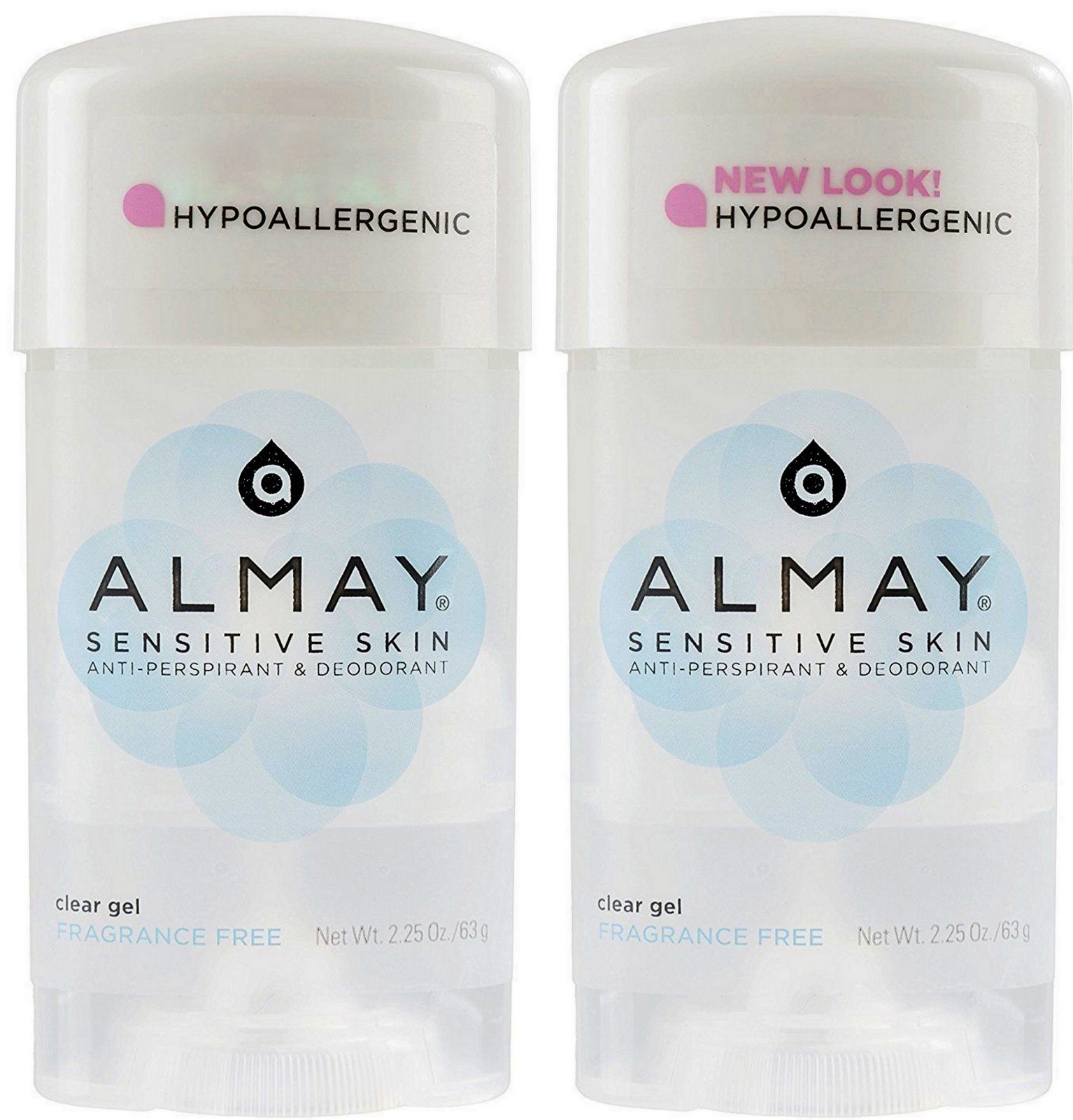 ALMAY Sensitive Skin Deodorant Gel FRAGRANCE FREE 2.25oz ( 2 pack ) / 794437394374 eBay