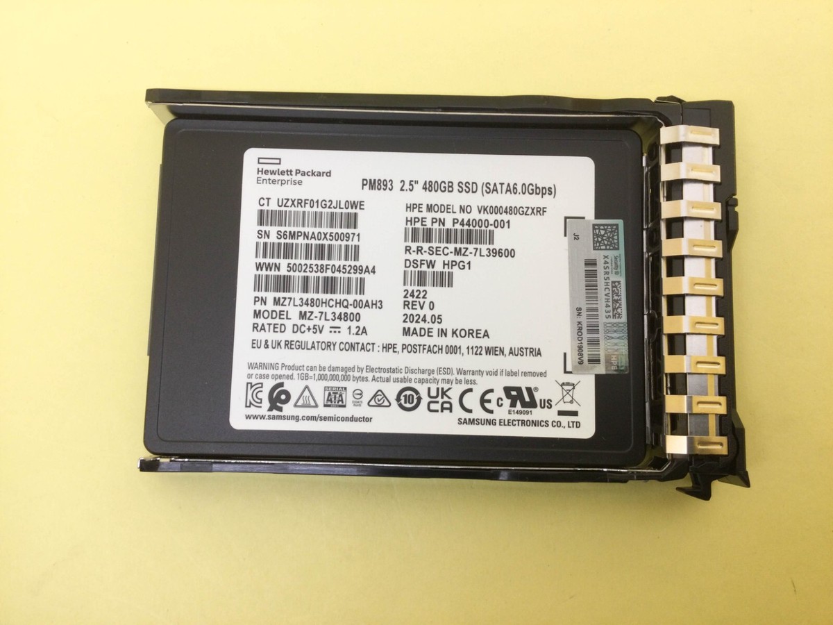 P40497-B21 HPE 480GB SATA 6G READ INTENSIVE SFF BC MULTI VENDOR