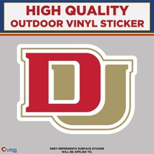 Denver University DU, High Quality Vinyl Stickers