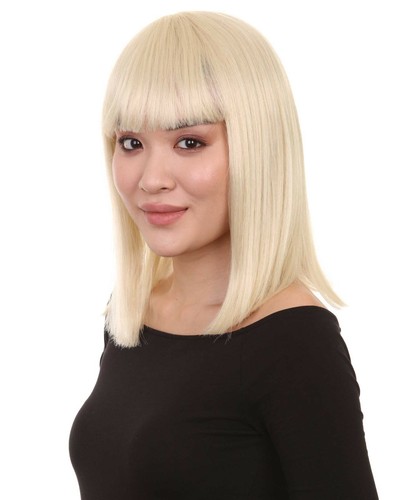 Women's Shoulder Length Bob Wig Collection ,Straight Cosplay Wig,HW-285A - Picture 5 of 63