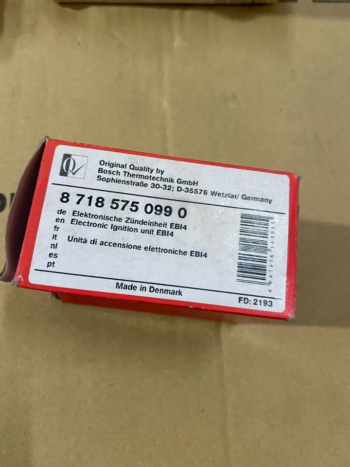 Transfo alumbre ebi danfoss v4 Elm Leblanc / Bosch 87185750990 - Imagen 2 de 3