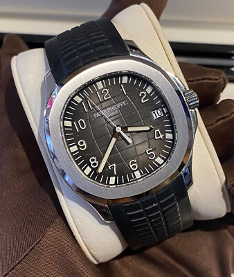 Patek Philippe 5167A-001 Aquanaut Rubber Stainless Steel Complete Box & Papers 