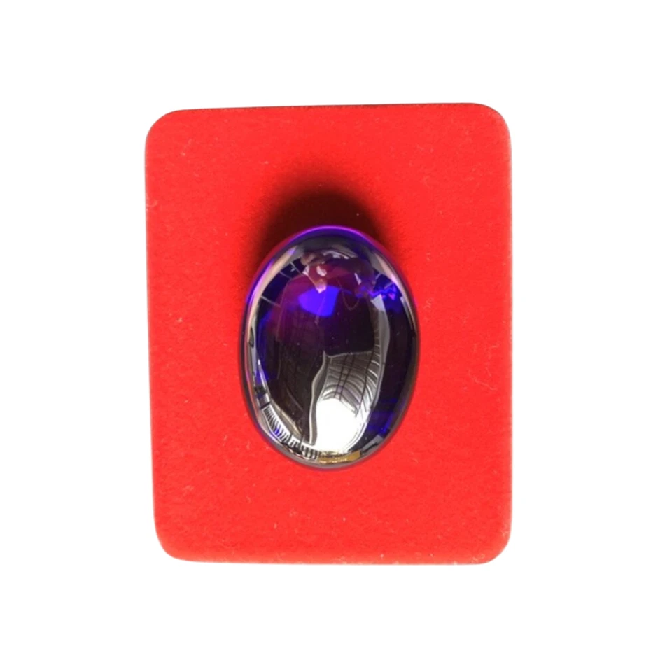 Piedra Ojo Gema Naga Leklai Amuleto Ovalado Poder Magia Riqueza Suerte Fortuna Éxito Foto 4 de 4