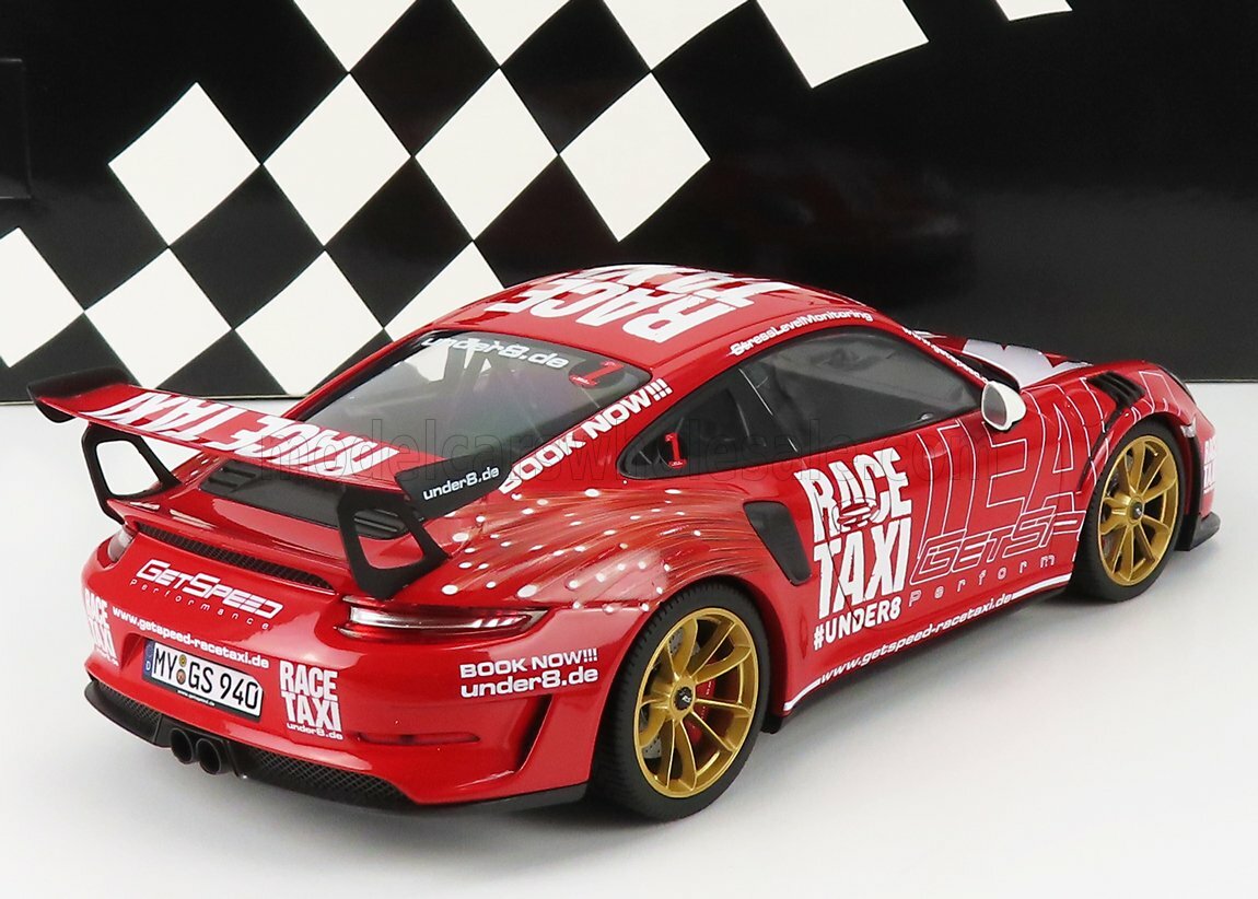 Minichamps PORSCHE 911 991-2 GT3 RS GETSPEED RACE TAXI 2019
