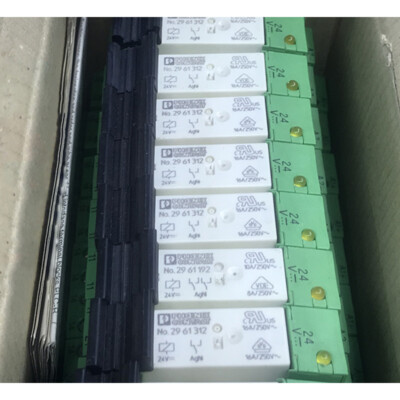 1pc PHOENIX No.2967620 Power Relay 24VDC 10A 250V