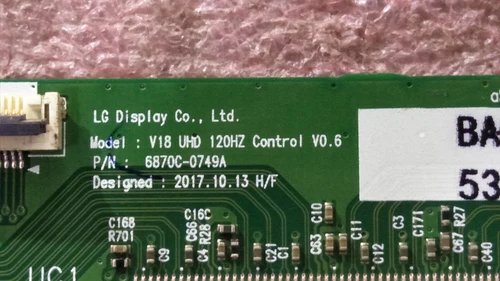 Compatibilidad Sony XBR-55X850G T-Con Board 6871L-5351C 6870C-0749A V18 UHD - Imagen 3 de 3