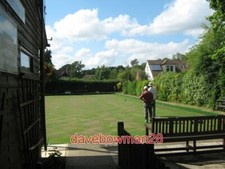 PHOTO  NORTHIAM BOWLS CLUB  AS SEEN FROM NORTHIAM RECREATION GROUND. 2011