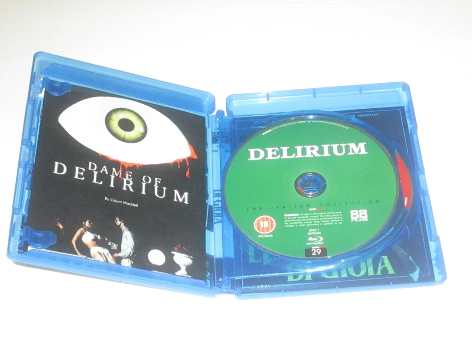 Delirium Blu-ray George Eastman David Brandon Katrine Michelsen - Image 3 of 3