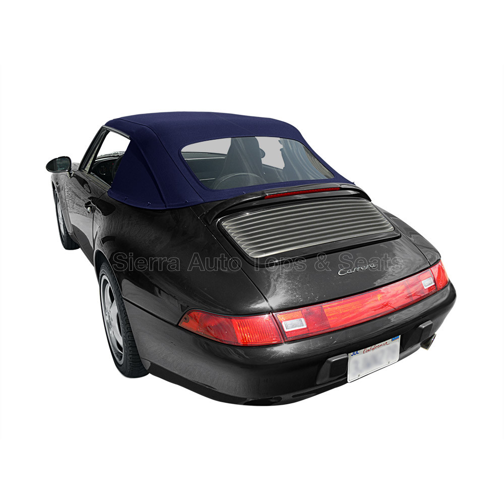 Porsche 911 Convertible Top 83-94 in Blue German Classic, Newer 1