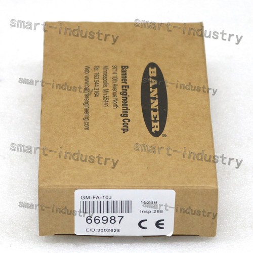 New In Box BANNER GM-FA-10J Safety Relays SPOT STOCK