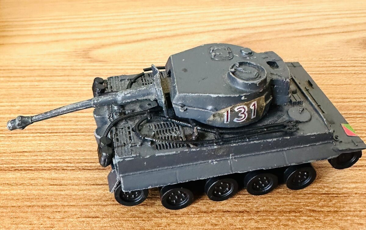Vintage 1970's Zylmex T408 Tiger 1 Hong Kong WWII German Vintage 1970's Zylmex T408 Tiger 1 Hong Kong WWII German
