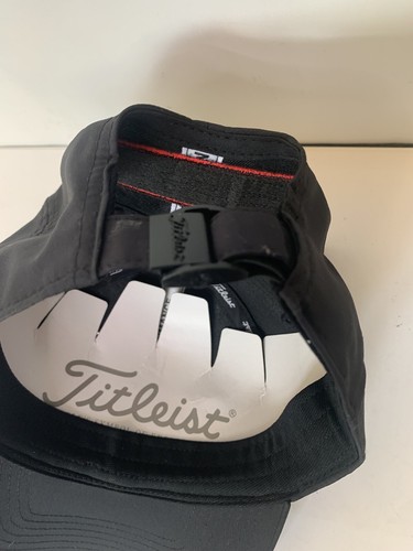 Titleist Golf 2020 Tour Ace Trend Mesh Hat Pro V1 FJ Adjustable Black - Picture 10 of 11