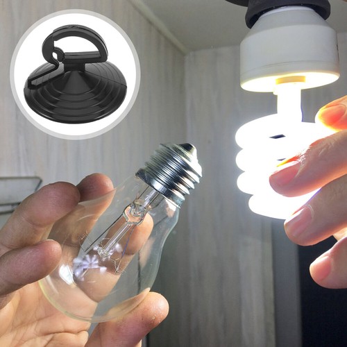 10pcs Suction Cup Light Bulb Replacing Tool Suction Cup for Light Bulb Removal