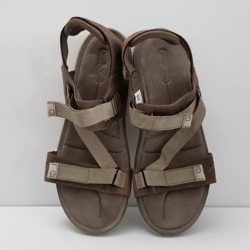 Merrell Mens Size 12 Beige Sandals Shoes J91513 Walking Hiking Hook & Loop Strap - Picture 11 of 12