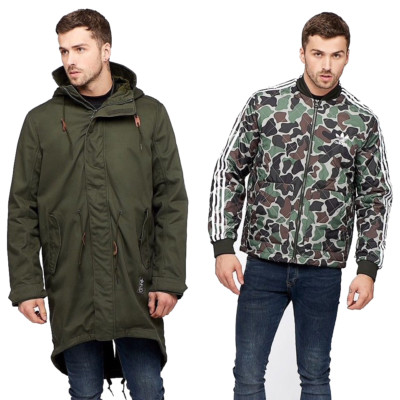 Adidas Originals Herren Utility Parka mit Abnehmbare Jacke Adidas Originals Herren Utility Parka mit Abnehmbare Jacke