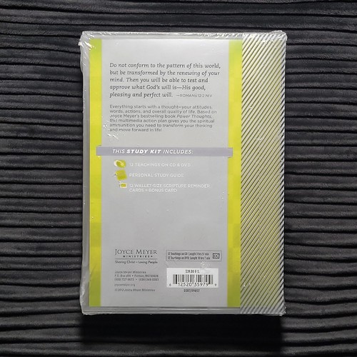 Developing Power Thoughts Action Plan (DVD & CD Set) Joyce Meyer Teaching SEALED - 第 2/2 張圖片