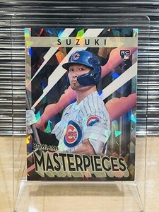 2022 Bowmans Best Seiya Suzuki Bowman Masterpieces Atomic Refractor RC # BM-7