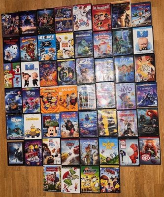 Kids Childrens DVD Lot Huge Pick Choose You Own Movies Combined Shipping Disney