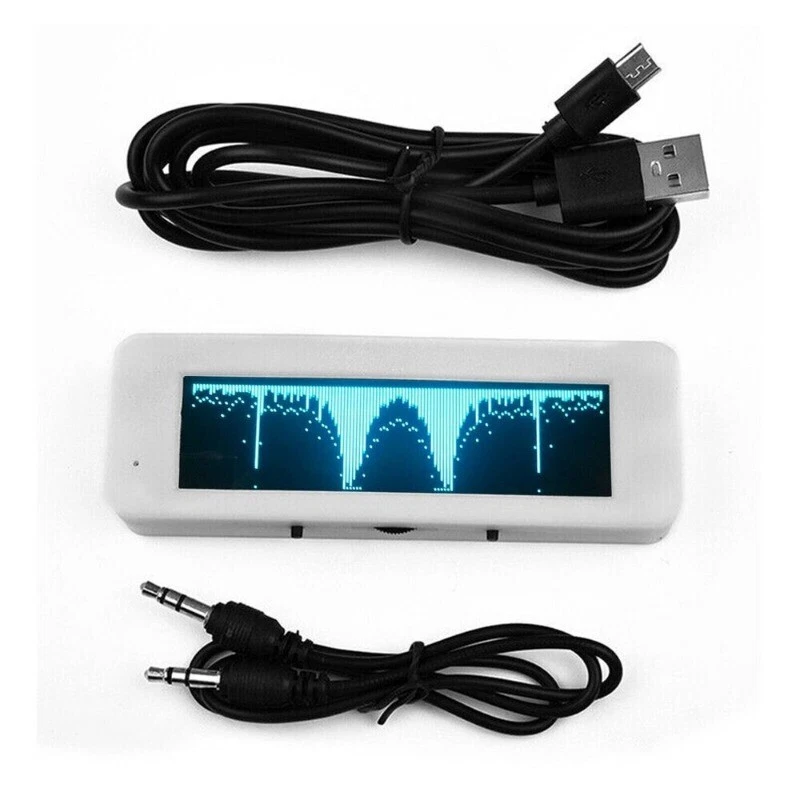 OLED Music Spectrum Display Analyzer Audio Level Indicator VU METER 3.12in 2025 - Image 3 of 4