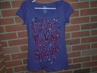 HIDE & SEEK JERRY LEIGH JUNIOR GIRLS LOGO TSHIRT SIZE M/M 7/9