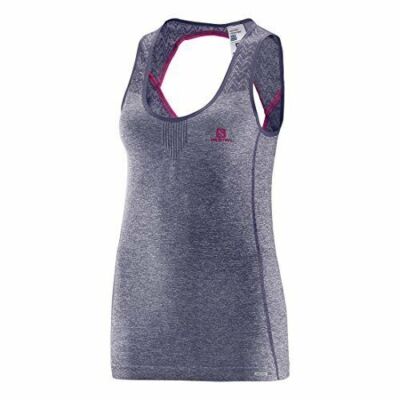 Salomon Women's Elevate Seamless Running Tank Tops