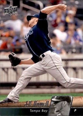 2010 Upper Deck J.P. Howell #489 Tampa Bay Rays
