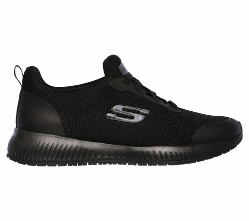 Skechers Work Squad SR Black Womens Trainers, 3 UK