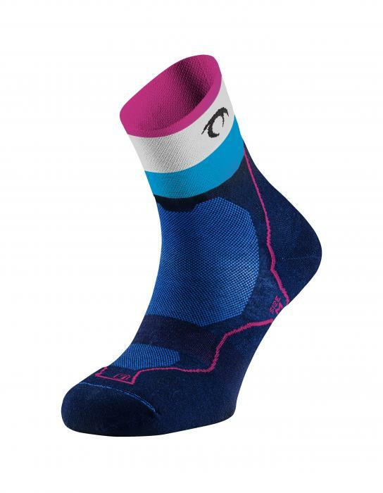 Calze trail running donna - Lurbel mod. Quimbaya BLU