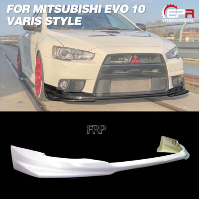 For MITSUBISHI Evolution 10 X VS Style FRP Fiber Front Lip Exterior part