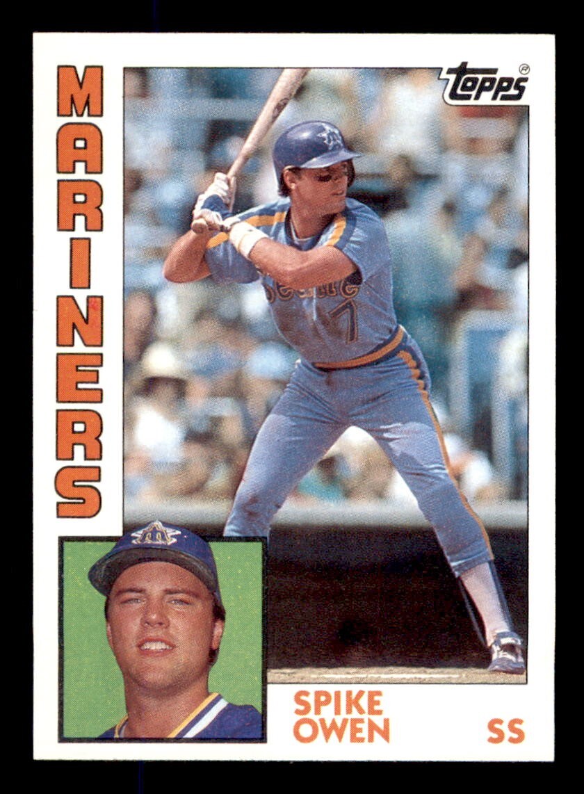 1984 Topps Baseball #413 Spike Owen EX/MT or Better *cc1