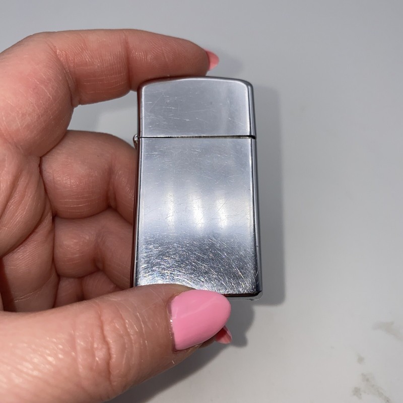 ZIPPO Slim 1973 Release Cigarette Lighter Vintage Collectible Antique USA Retro