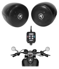 Rockville RockNRide Bluetooth Motorcycle Audio System For Yamaha Suzuki Kawasaki