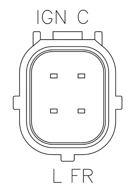 NUEVO REGULADOR DE TENSIÓN 126600-3650 PARA 11391, 11392, 11573,11600 IN6365 Foto 2 de 2