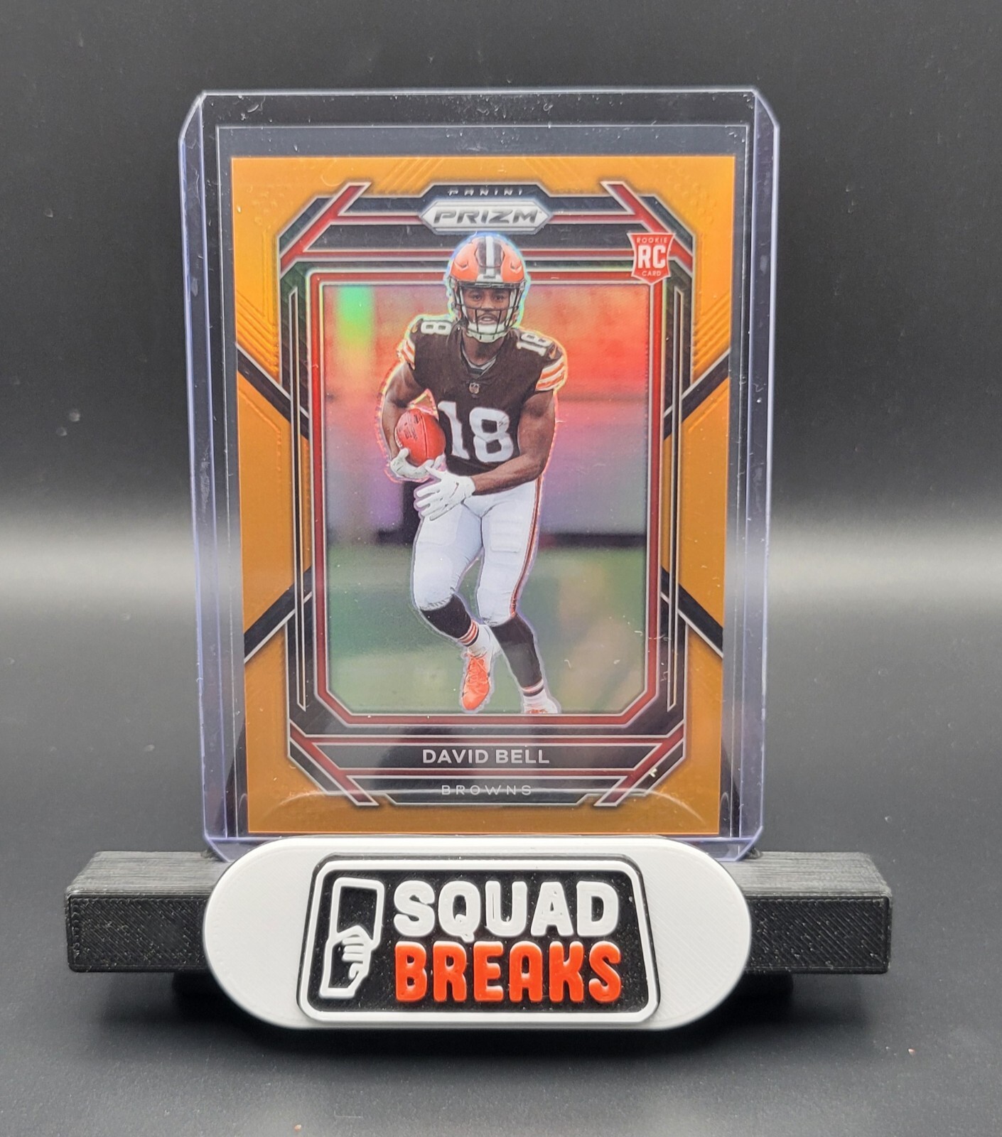 2022 Panini Prizm DAVID BELL Orange /249 Browns RC #334