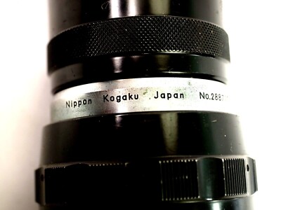 Nippon Kogaku Nikkor -Q Auto 1:4 f=200mm Bayonet mount | eBay
