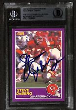 Steve Deberg Kansas City Chiefs 1989 Score Supplemental #342 Signed Card BECKETT Steve Deberg Kansas City Chiefs 1989 Score Supplemental #342 Signed Card BECKETT