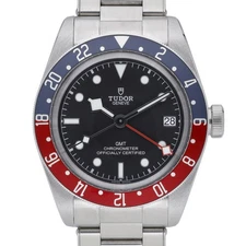 Tudor Black Bay Gmt 79830RB with 41mm Steel case and Black dial. Excellent co...