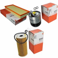Mahle / Knecht Kraftstofffilter KL 228/2D Luftfilter LX 1004 ÖLfilter OX 201D