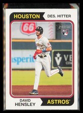 2023 Topps Heritage #308 David Hensley