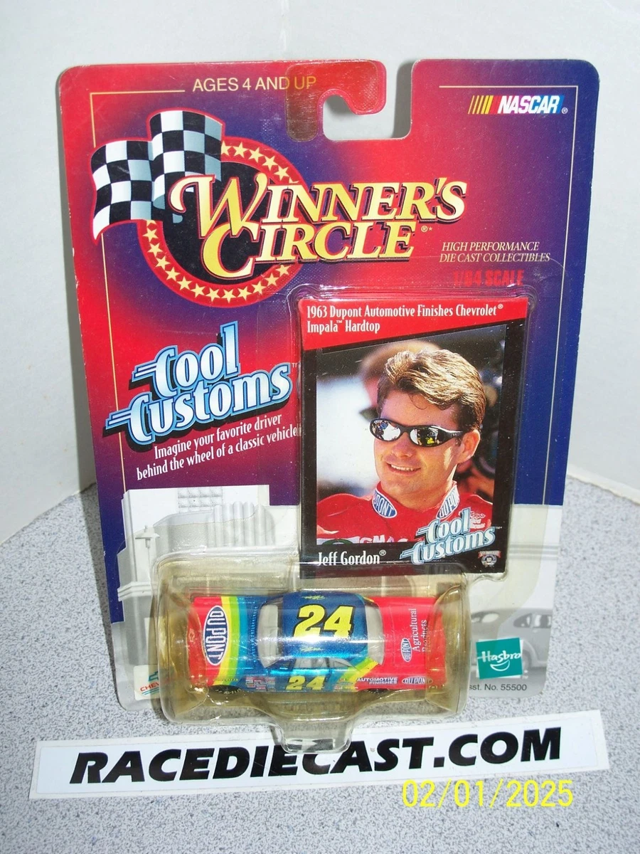 Winner's Circle Jeff Gordon Diecast Racing Cars 1998 Vehicle Year