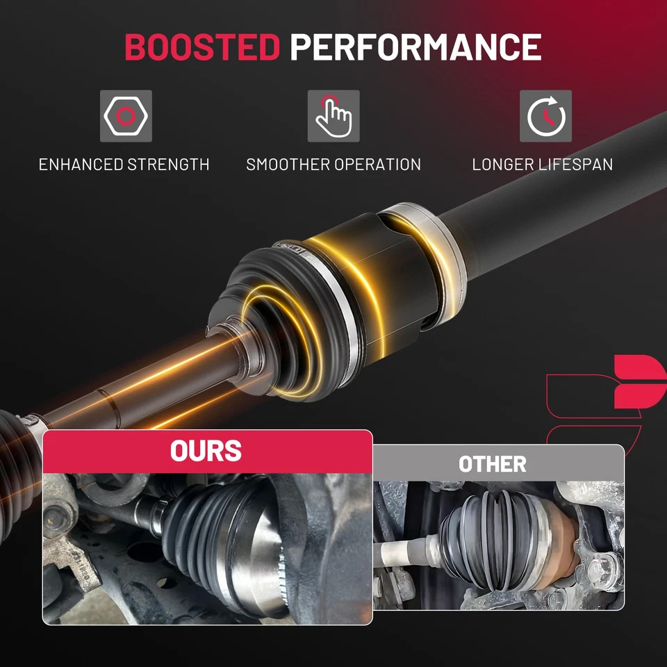 Conjunto de eje delantero derecho para Volvo S40 2004-2012 V50 C30 C70 2008-2013 CV Foto 2 de 4