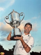 P&aacute;draig Harrington Signed 16x12 Golf Photo ACG CERTIFIED AG06957