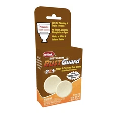 Whink RustGuard Toilet Bowl Tablets 2 Count Prevents Rust Stains Every Flush