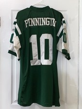 REEBOK NFL NEW YORK JETS CHAD PENNINGTON STITCHED JERSEY MENS SIZE 54