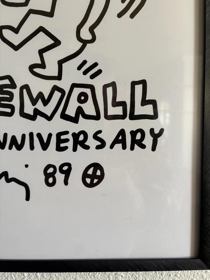 STONEWALL 20th ANNIVERSARY Group Show invite Poster 14x18 inch 'The Center Show' - Image 2 of 4