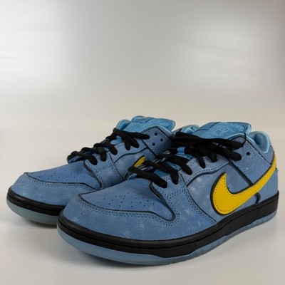 Nike SB Dunk Low The Powerpuff Girls Bubbles Blue Chill FZ8320-400 Mens Size 9