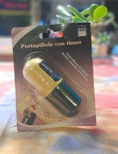 Portapillole con Timer – Custodia con Promemoria Pratico portapillole con timer