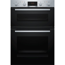 Image of Bosch Series 2 MHA133BR0B Built-In Electric Double Oven - Stainless S MHA133BR0B