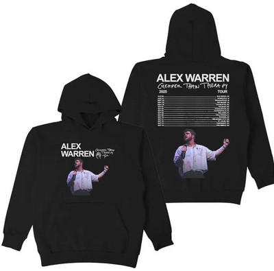 Alex Warren Inspired Cheaper Than Therapy 2025 Tour Hoodie S-3XL